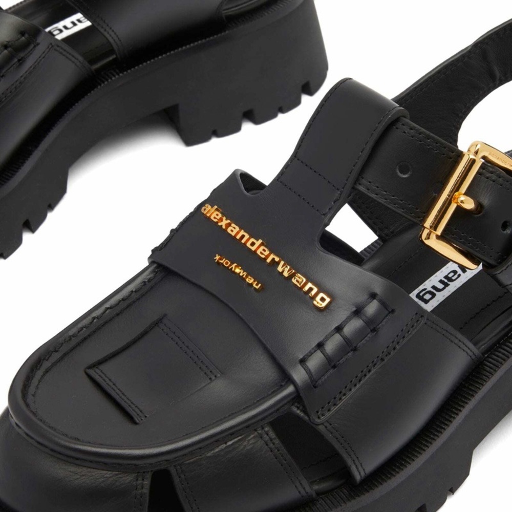 New Authentic Alexander Wang Carter Platform Fisherman Sandal (Women)